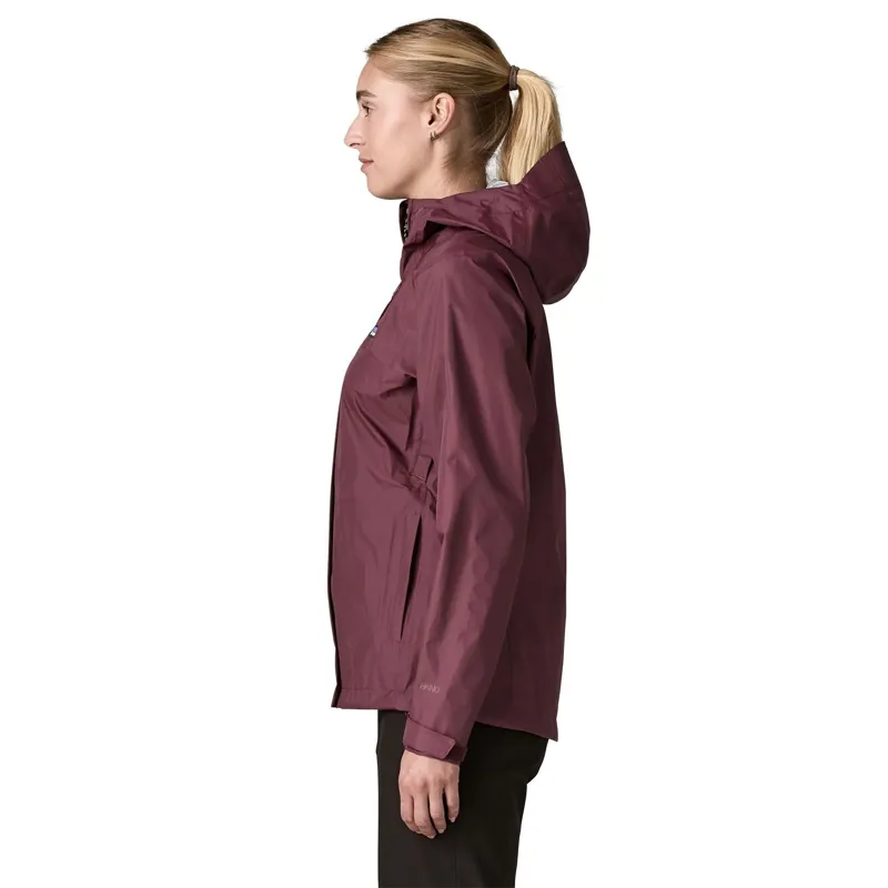 Patagonia Women's Torrentshell 3L Waterproof Jacket in Berry Fig-3