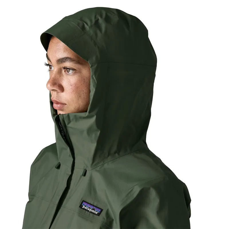 Patagonia Women's Torrentshell 3L Waterproof Jacket in Canopy Green-5