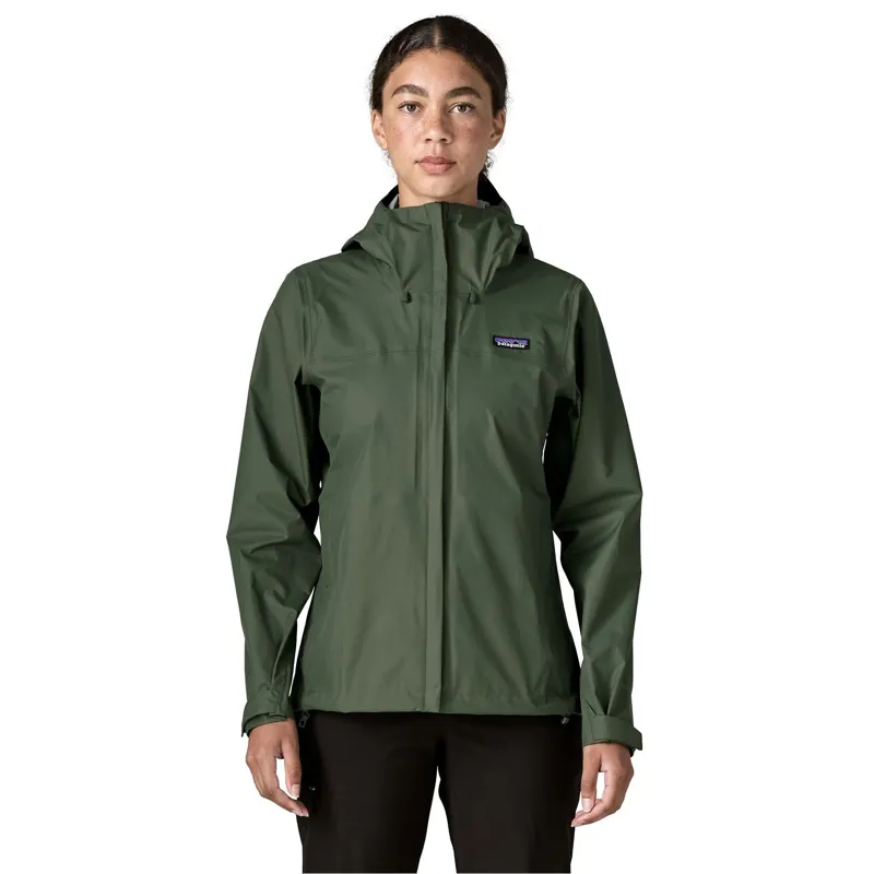 Patagonia Women's Torrentshell 3L Waterproof Jacket in Canopy Green-1