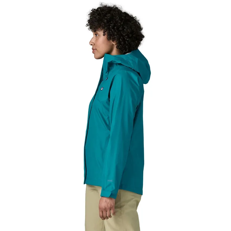 Patagonia Women's Torrentshell 3L Waterproof Jacket in Glacial Blue-3