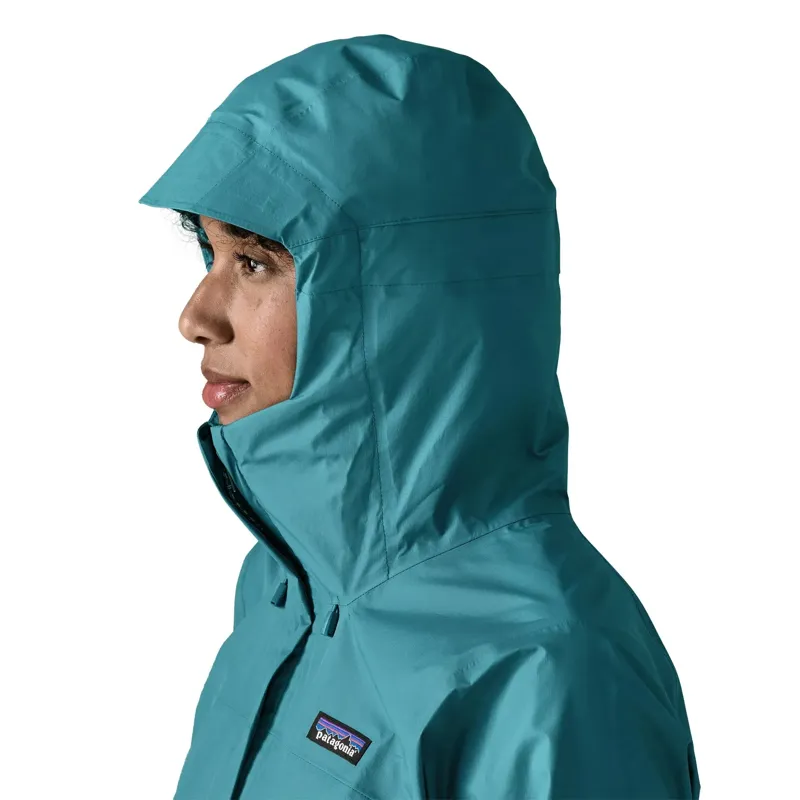 Patagonia Women's Torrentshell 3L Waterproof Jacket in Glacial Blue-5