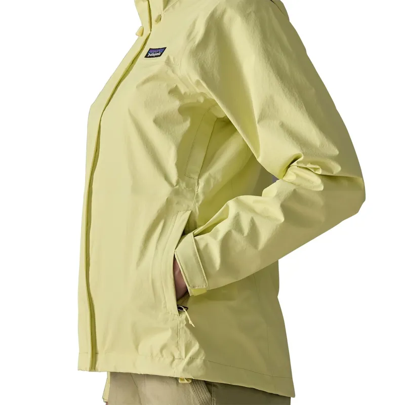 Patagonia Women's Torrentshell 3L Waterproof Jacket in Vellum Green-4