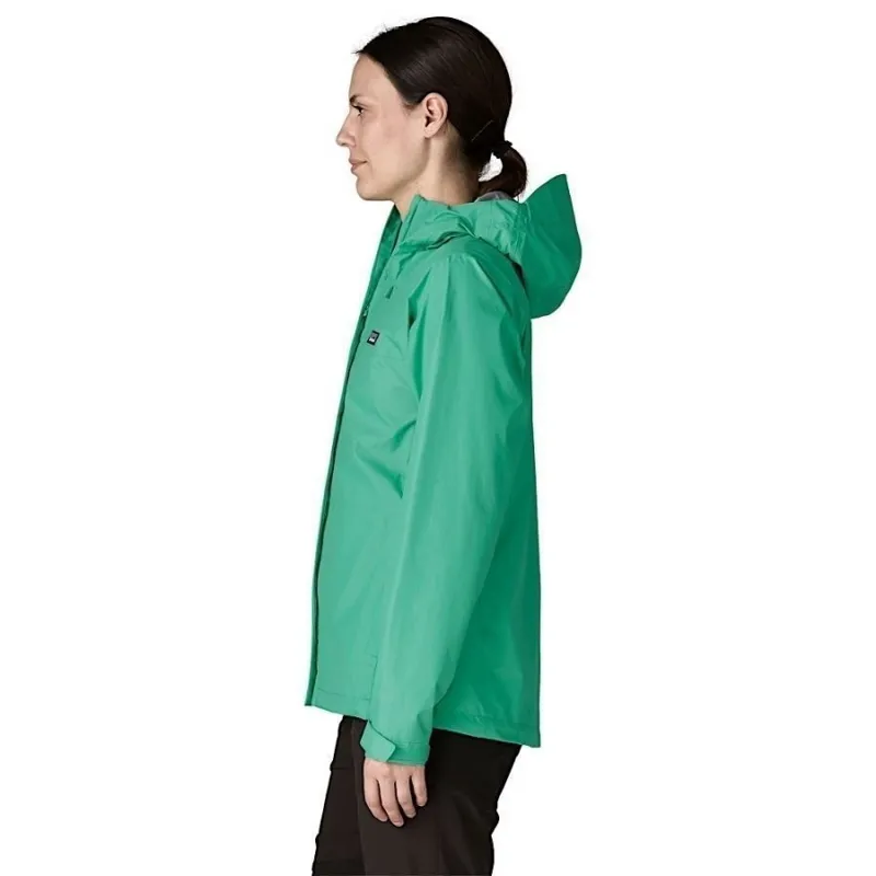 Patagonia Women's Torrentshell 3L Waterproof Jacket in Aqua Stone-2