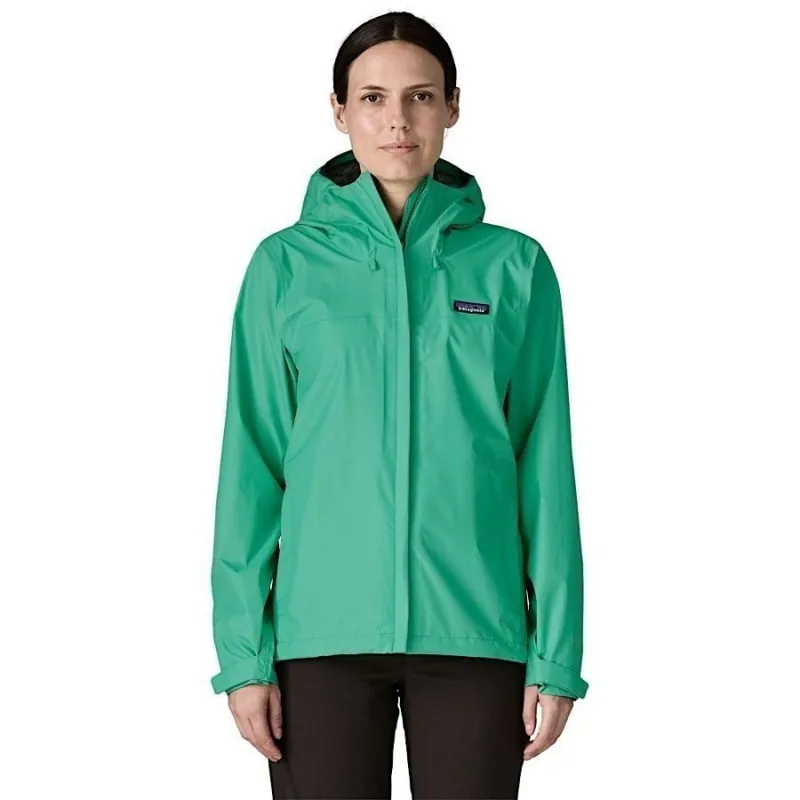 Patagonia Women's Torrentshell 3L Waterproof Jacket in Aqua Stone-1