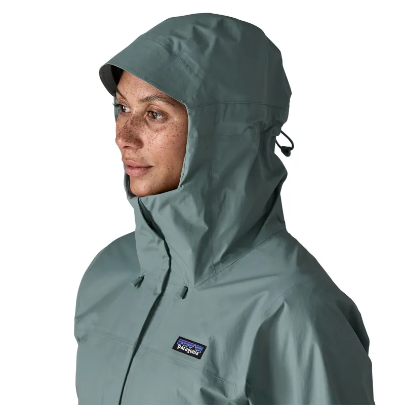 Patagonia Women's Torrentshell 3L Waterproof Jacket in Blue Sage-5