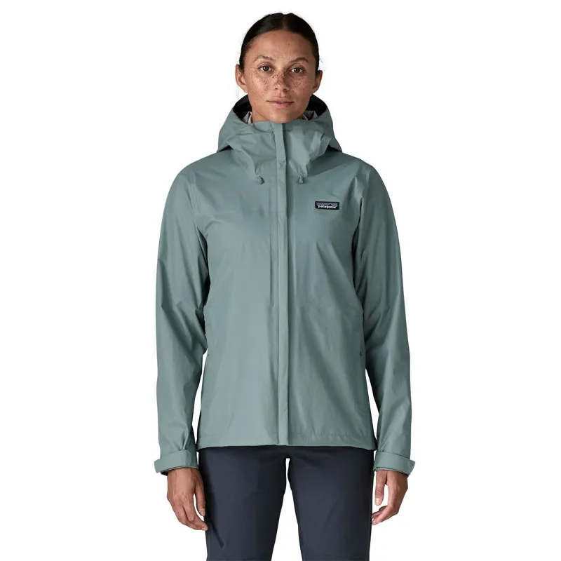 Patagonia Women's Torrentshell 3L Waterproof Jacket in Blue Sage-1