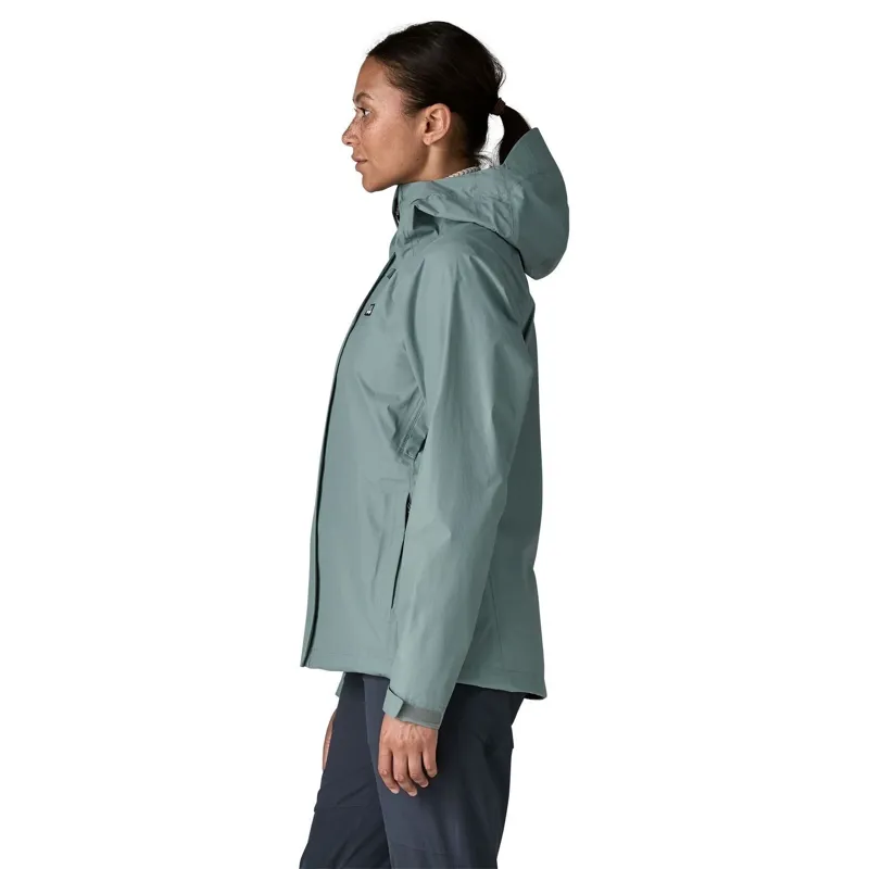 Patagonia Women's Torrentshell 3L Waterproof Jacket in Blue Sage-2
