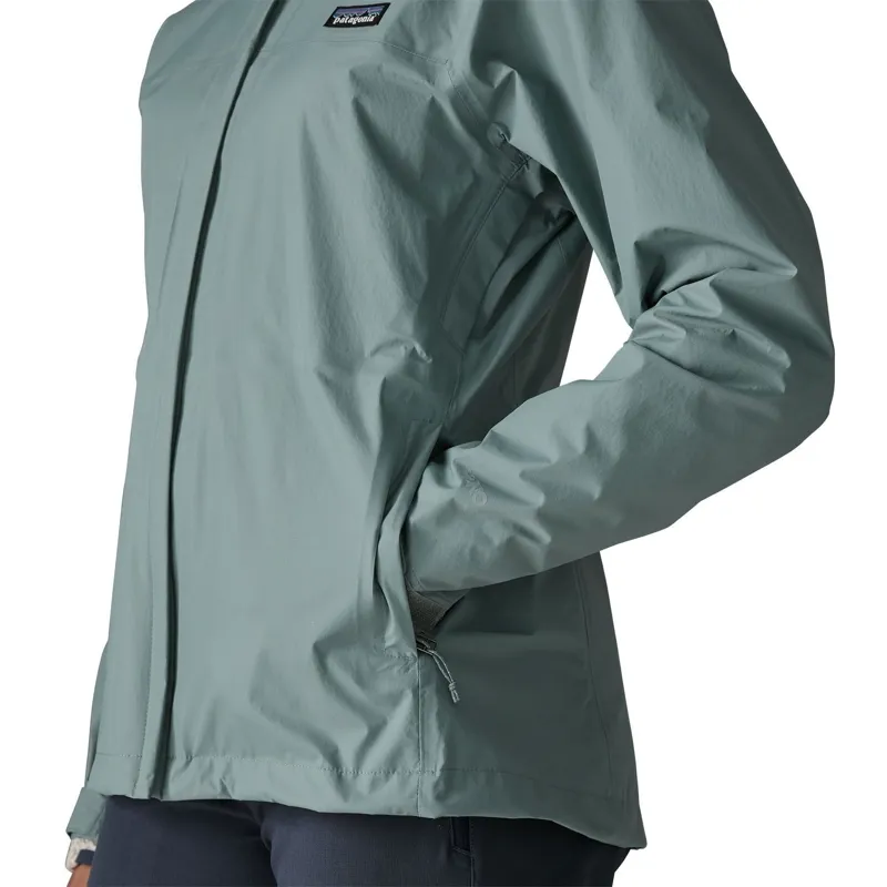 Patagonia Women's Torrentshell 3L Waterproof Jacket in Blue Sage-6