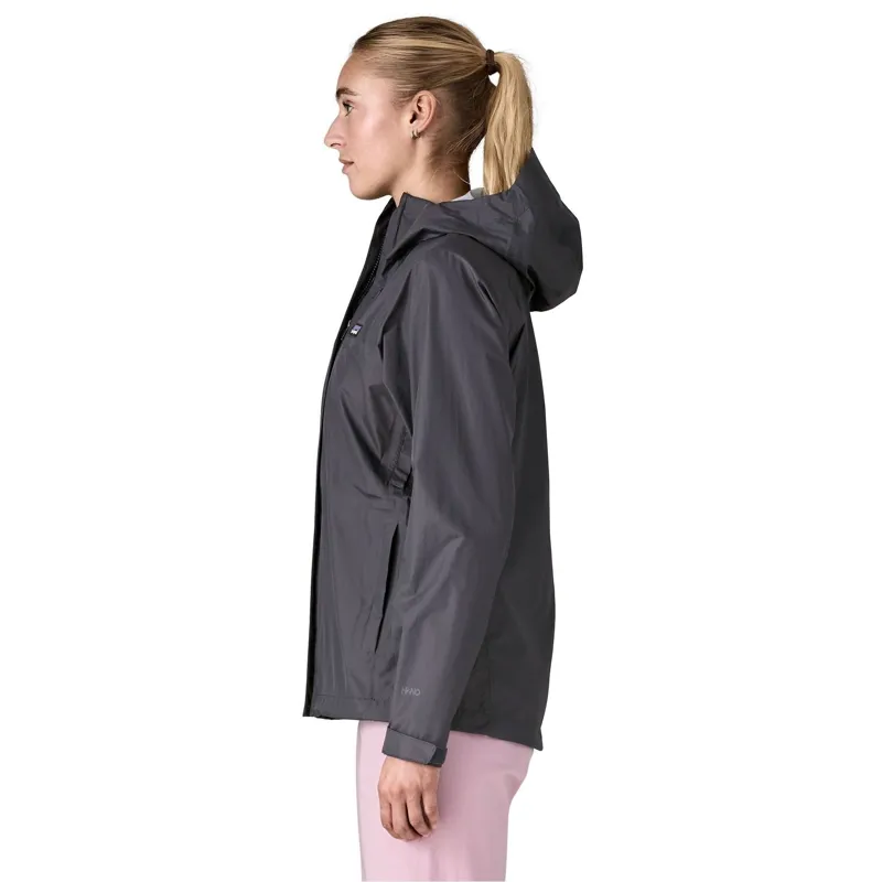 Patagonia Women's Torrentshell 3L Waterproof Jacket in Smolder Blue-2