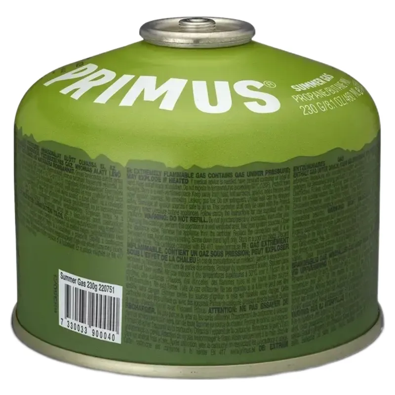 Primus Summer Gas Canister 230g in Green