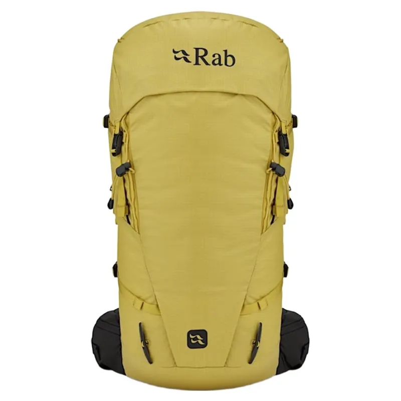 Rab Ascendor 35L Mountain Pack in Dark Pollen