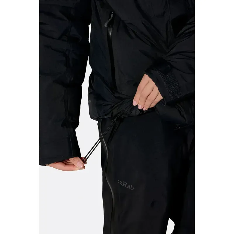 Rab Batura Waterproof Men's Down Jacket in Black-8