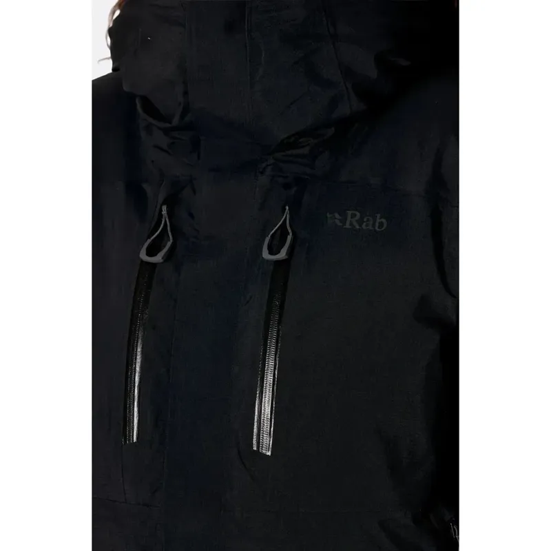 Rab Batura Waterproof Men's Down Jacket in Black-7