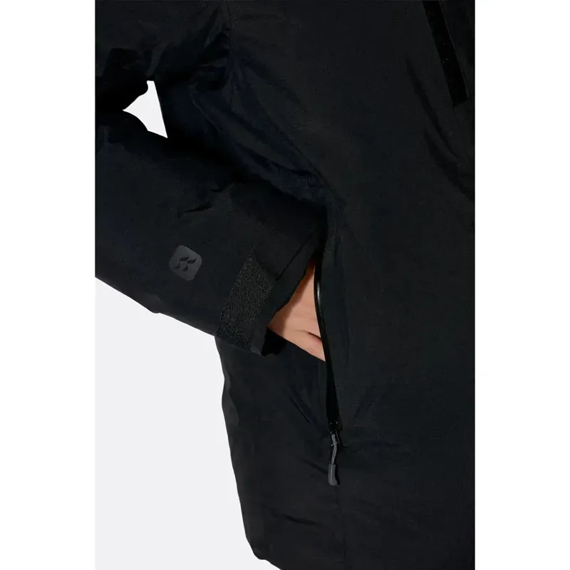 Rab Batura Waterproof Men's Down Jacket in Black-5