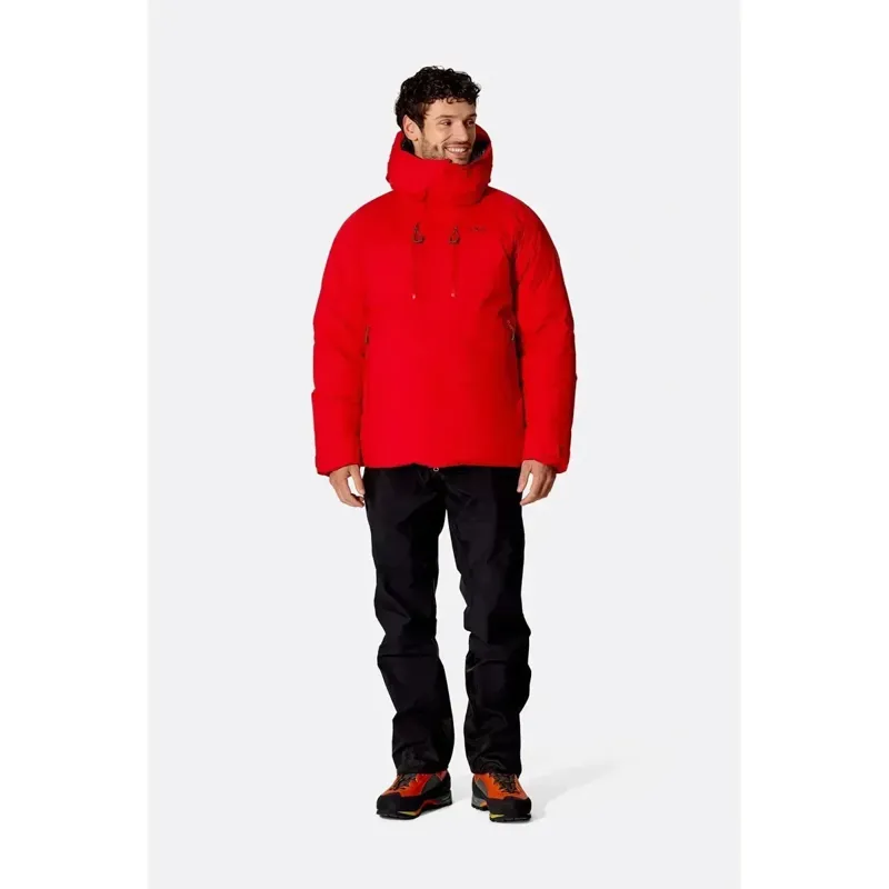 Rab Batura Waterproof Men's Down Jacket in Summit Red-3