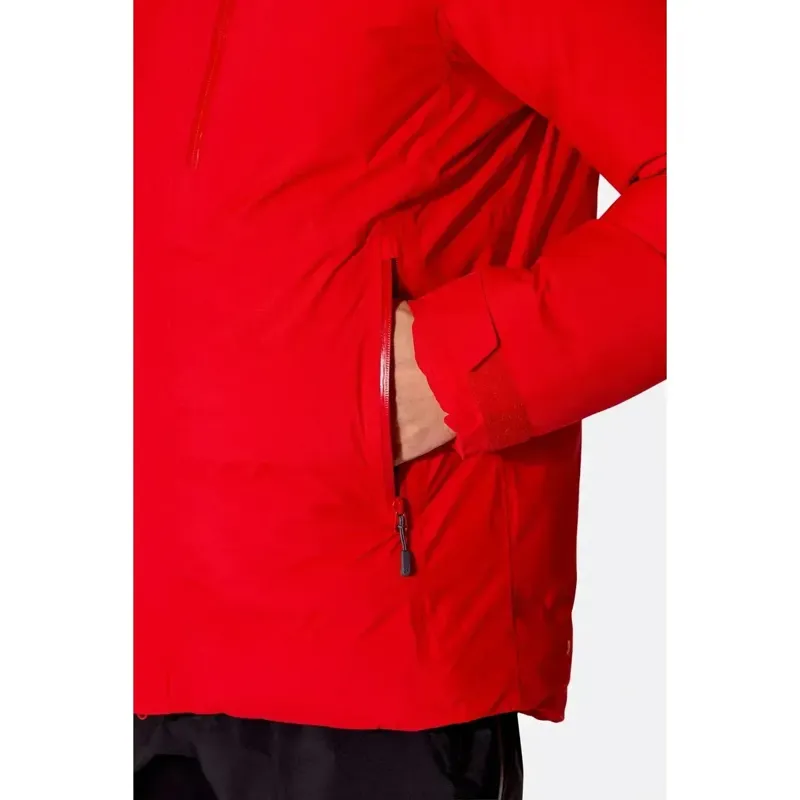 Rab Batura Waterproof Men's Down Jacket in Summit Red-13