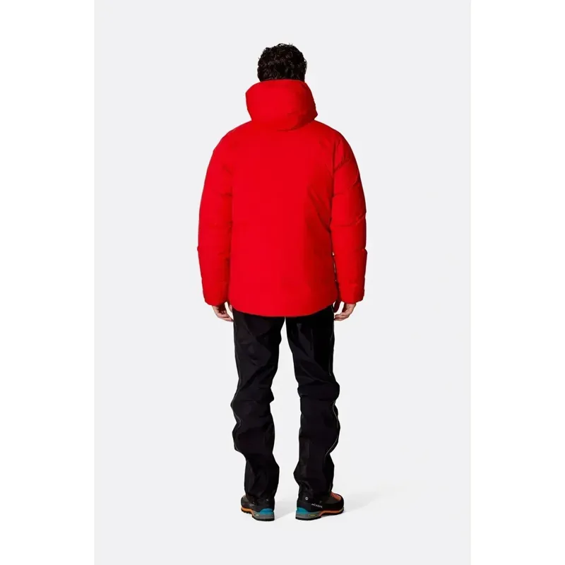 Rab Batura Waterproof Men's Down Jacket in Summit Red-5
