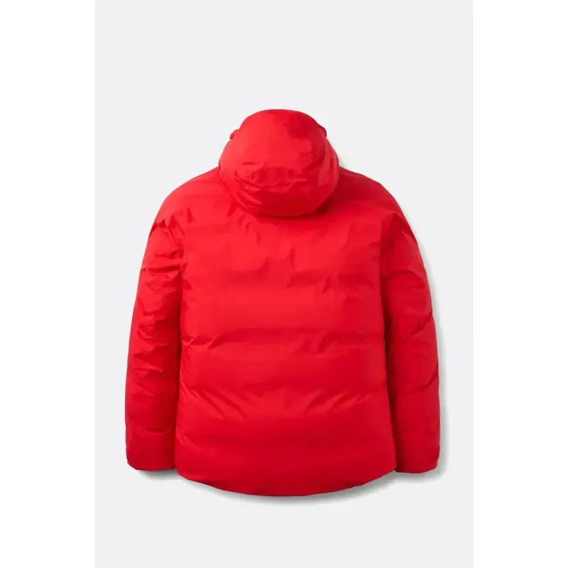 Rab Batura Waterproof Men's Down Jacket in Summit Red-1