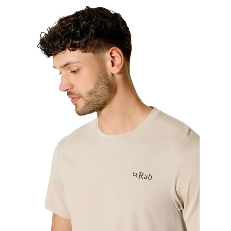 Rab Crimp Esker Men's Tee in Pebble-6