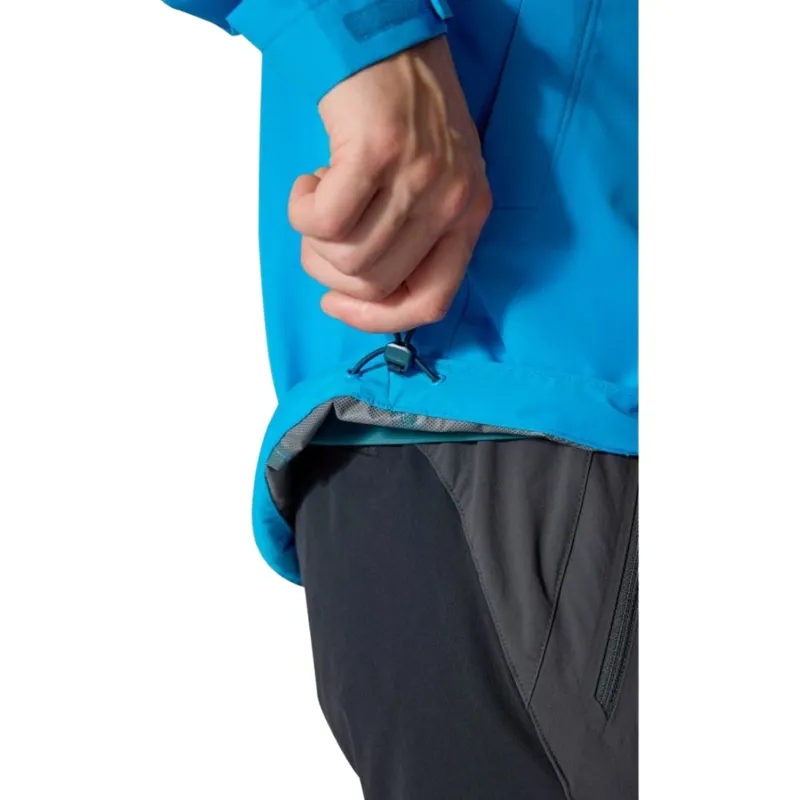 Rab Downpour Men's Waterproof Jacket in Black-10
