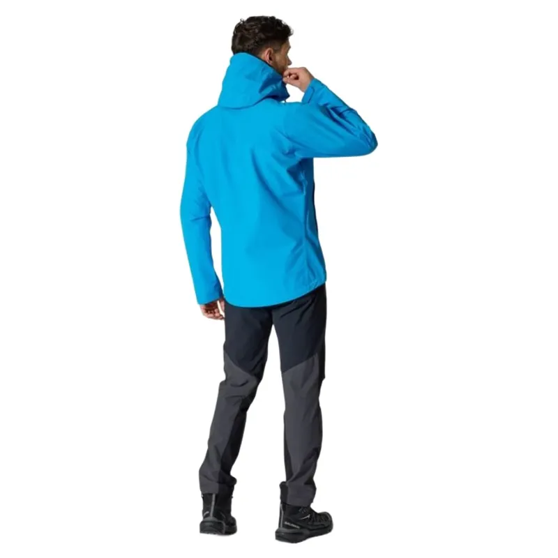 Rab Downpour Waterproof Jacket in Galaxy Blue-3