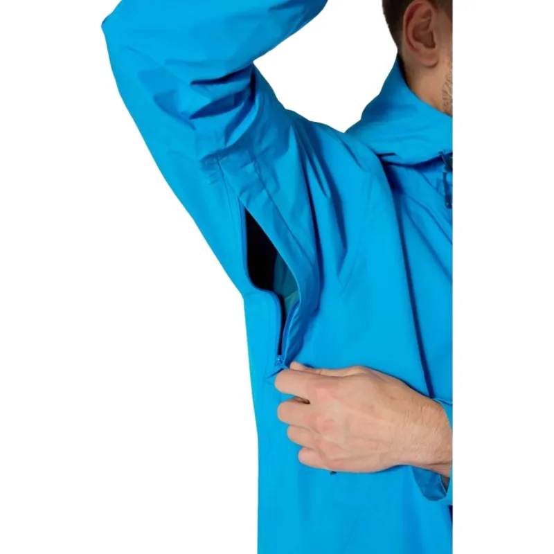 Rab Downpour Waterproof Jacket in Galaxy Blue-8
