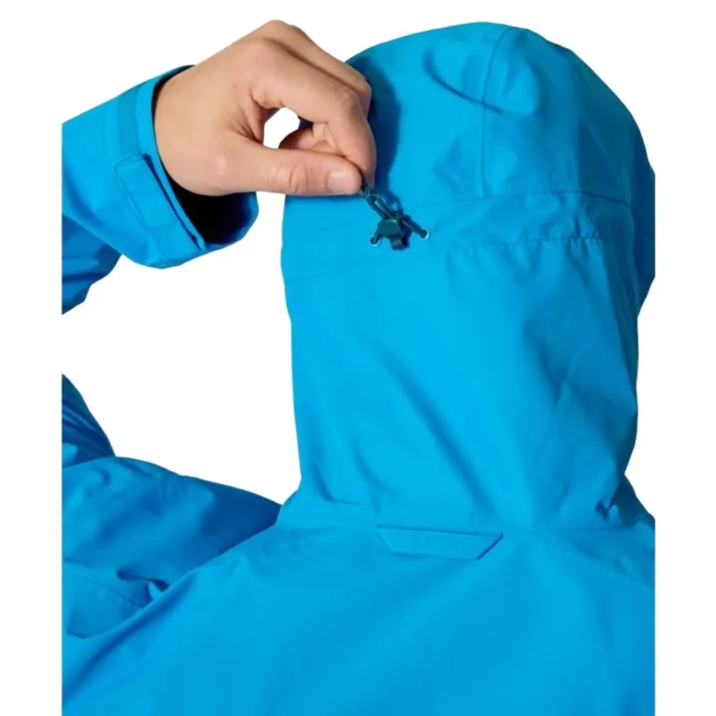Rab Downpour Waterproof Jacket in Galaxy Blue-9