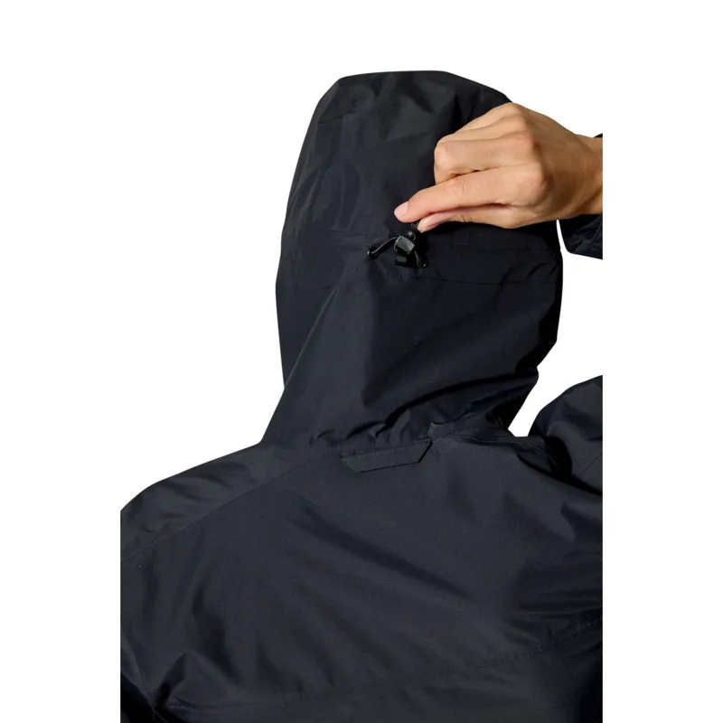 Rab Downpour Women's Waterproof Jacket in Galaxy Blue-4