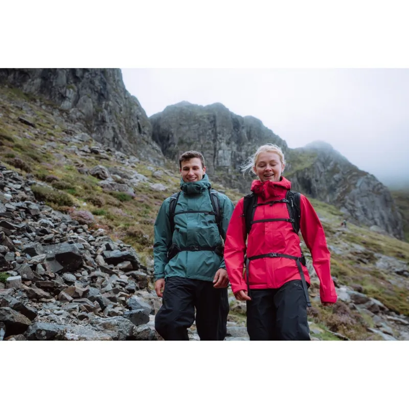 Rab Downpour Women's Waterproof Jacket in Black-13