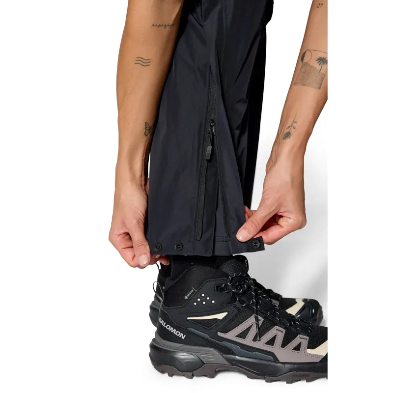 Rab Downpour Women's Waterproof Trousers in Black-4