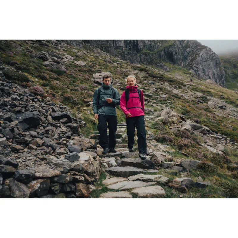 Rab Downpour Women's Waterproof Trousers in Black-12