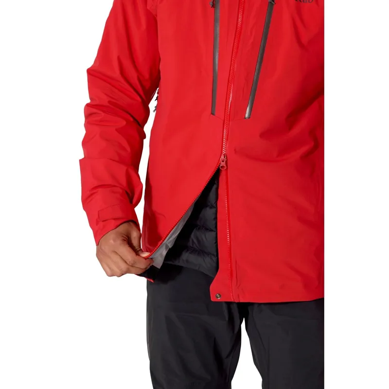 Rab Firewall Guide Men's Waterproof Jacket in Galaxy Blue-5