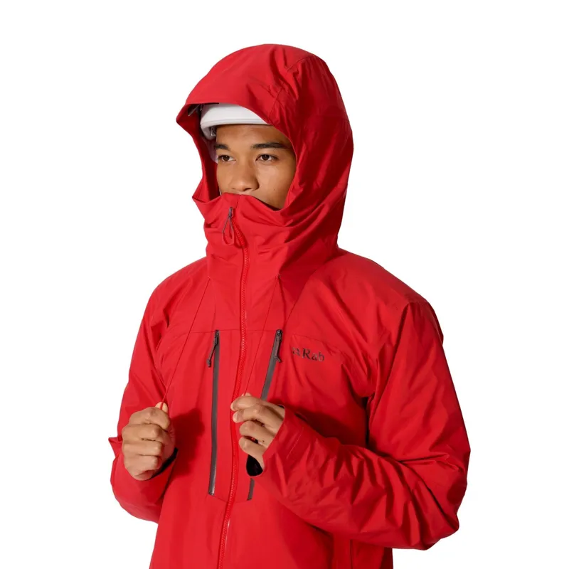 Rab Firewall Guide Men's Waterproof Jacket in Galaxy Blue-11