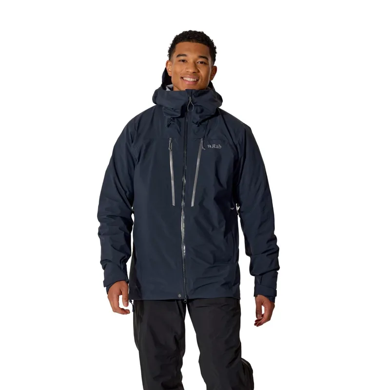 Rab Firewall Guide Men's Waterproof Jacket in Galaxy Blue-2