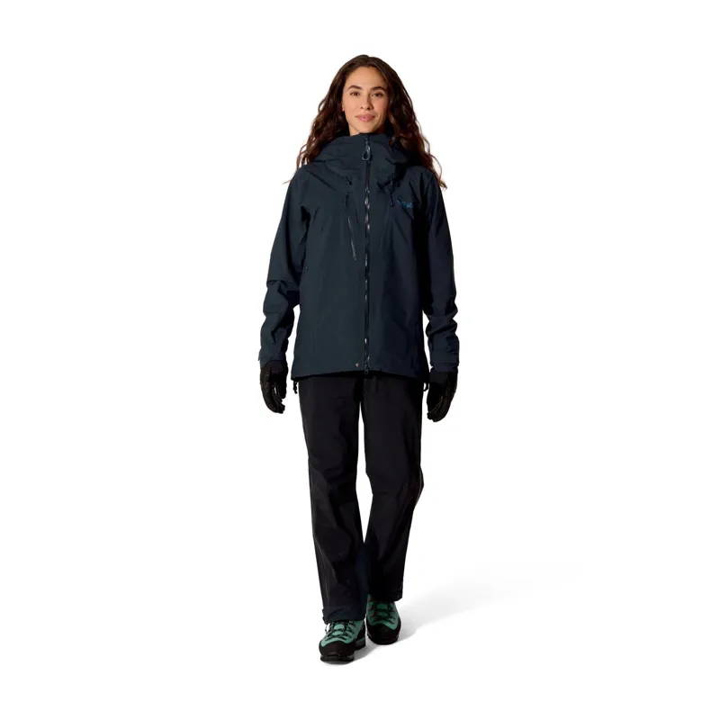 Rab Firewall Guide Women's Waterproof Jacket in Dark Melba-2