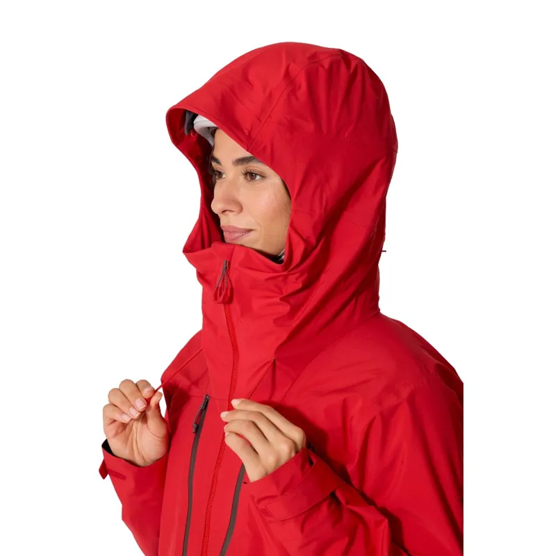 Rab Firewall Guide Women's Waterproof Jacket in Dark Melba-4