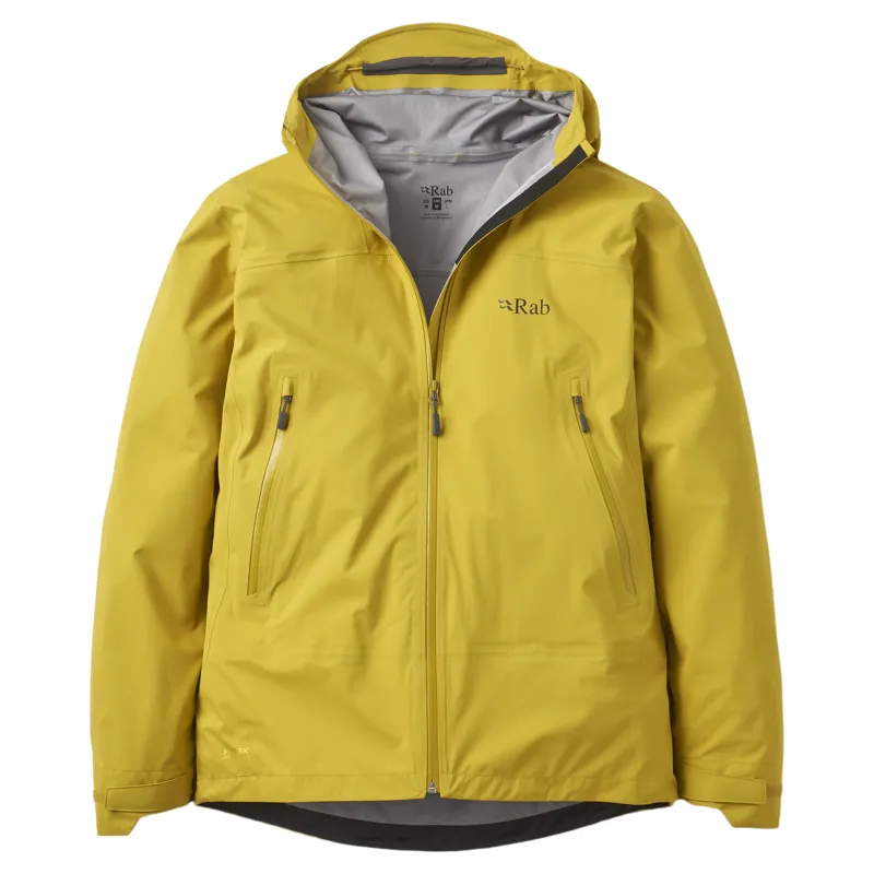 Rab Firewall Light Men's Waterproof Jacket in Dark Pollen