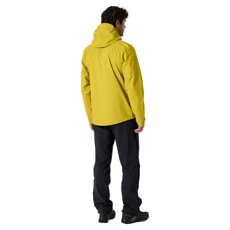 Rab Firewall Light Men's Waterproof Jacket in Dark Pollen-3