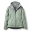Rab Firewall Light Women's Waterproof Jacket in Dark Fig Green
