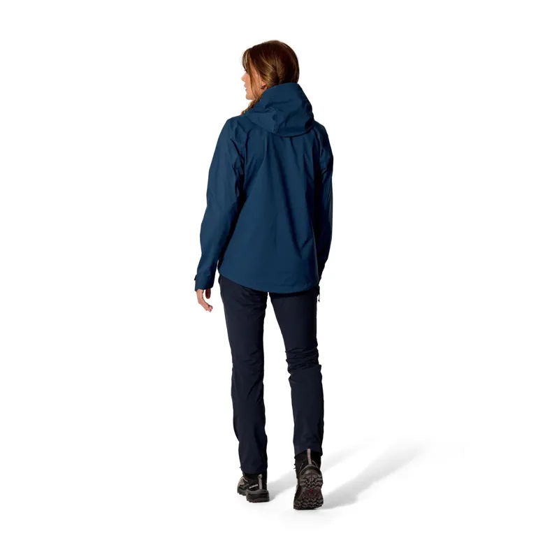 Rab Firewall Light Women's Waterproof Jacket in Tempest Blue-4