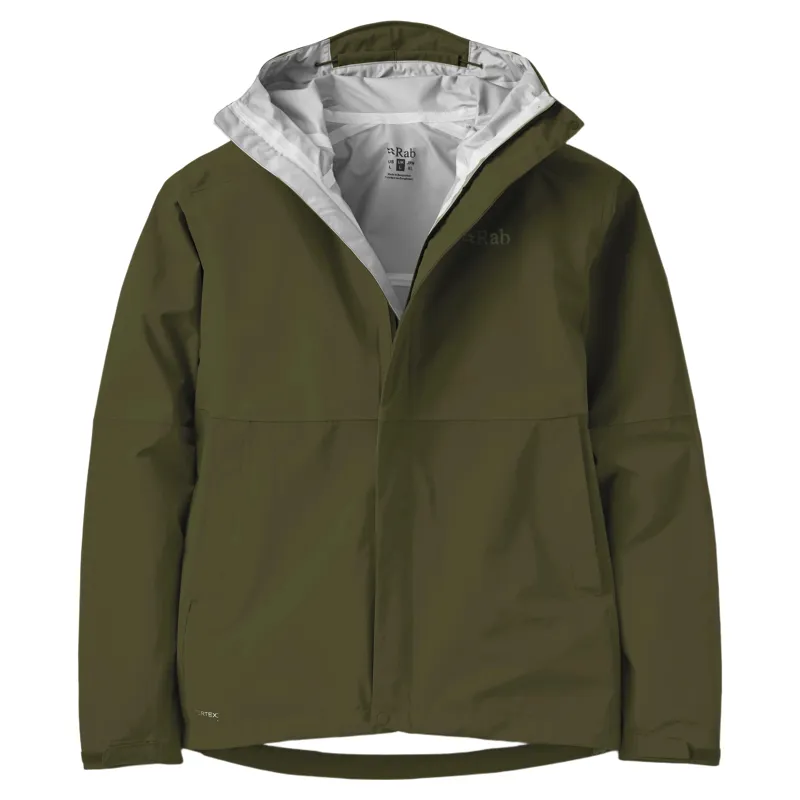 Rab Firewall Men's Waterproof Jacket in Army