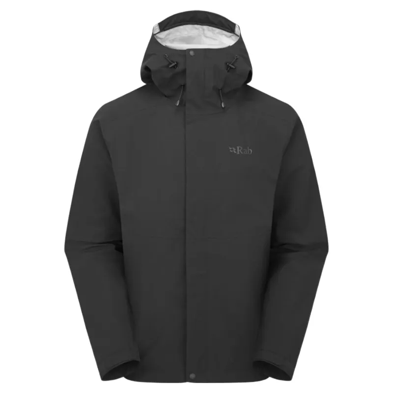 Rab Firewall Men's Waterproof Jacket in Black