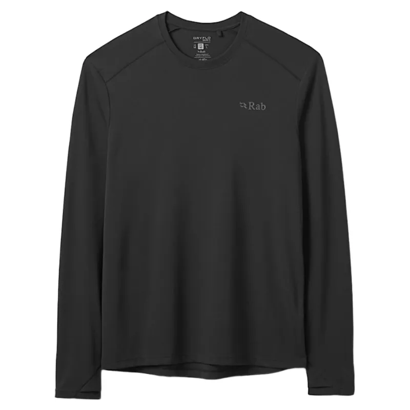 Rab Force Men's LS Tee in Black