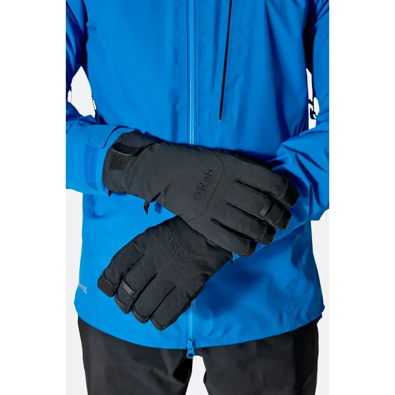 Rab Guide GTX Gloves in Black-1
