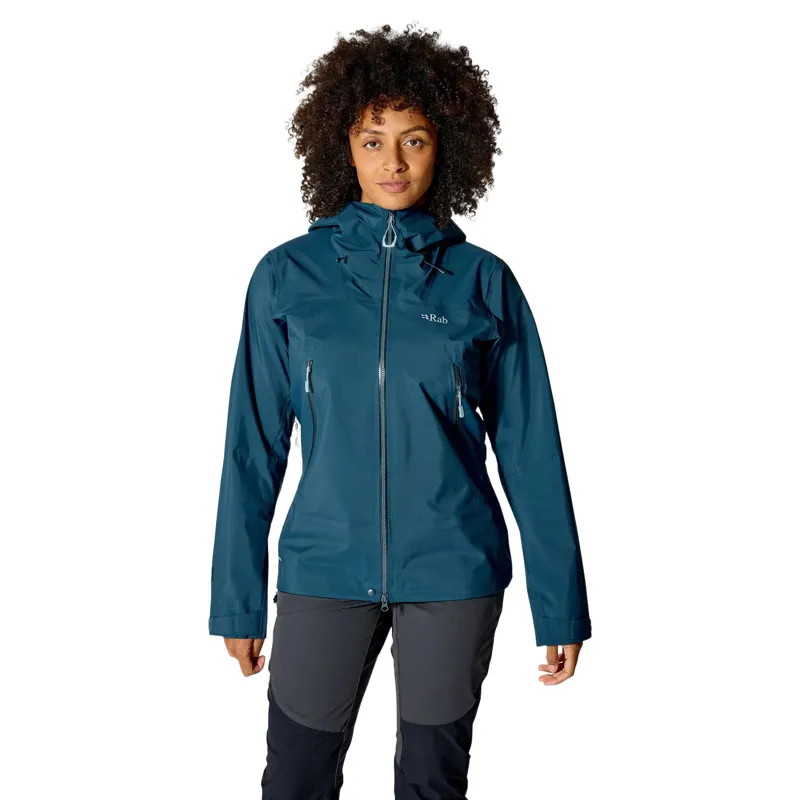 Rab Kangri GORE-TEX Jacket Women's in Dark Bluebird-11