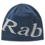Rab Logo Beanie in Tempest Blue/Light Zinc