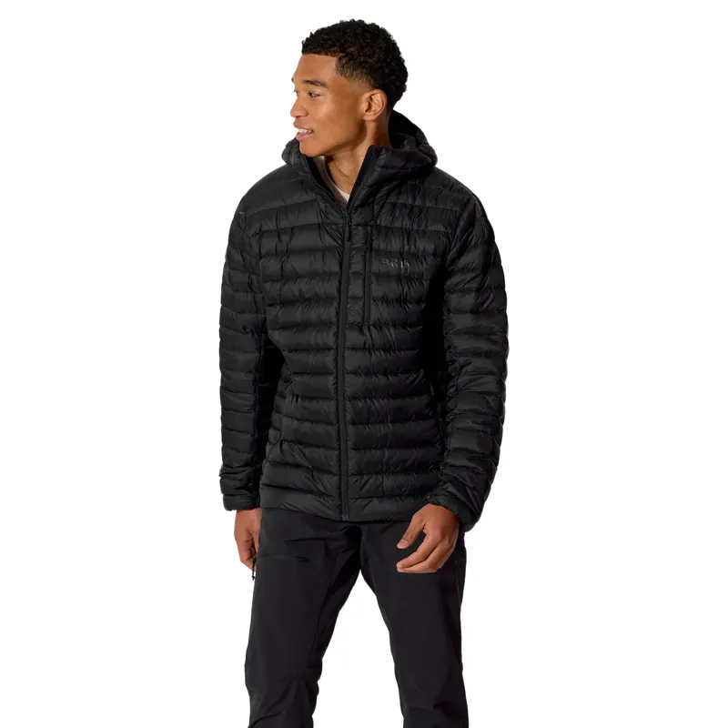 Rab Microlight Alpine Men's Down Jacket in Black-4