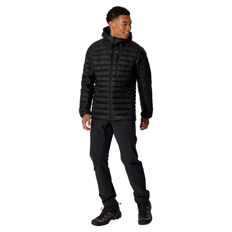 Rab Microlight Alpine Men's Down Jacket in Black-2