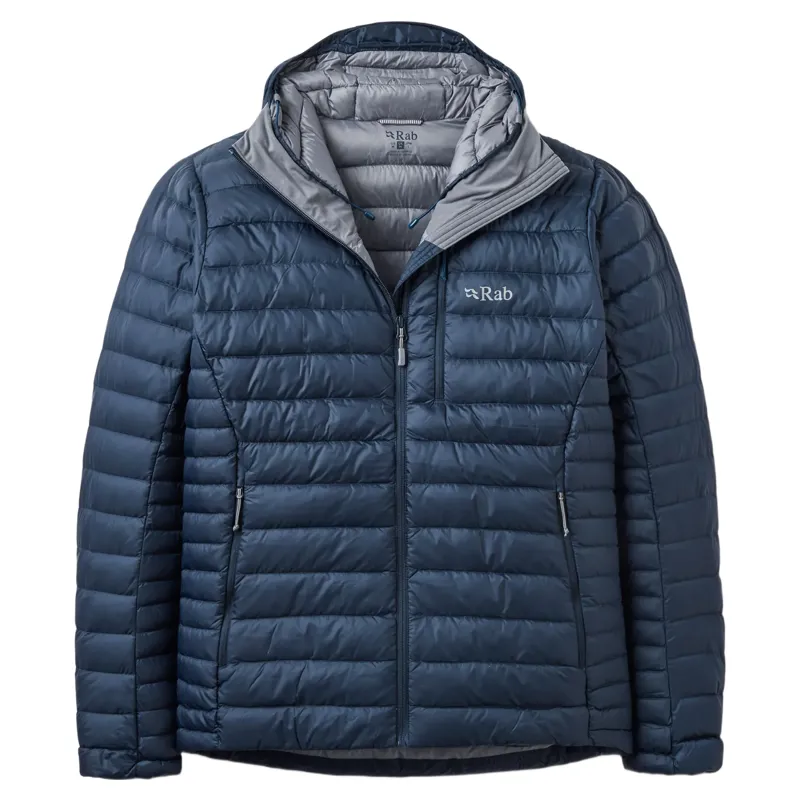 Rab Microlight Alpine Men's Down Jacket in Galaxy Blue