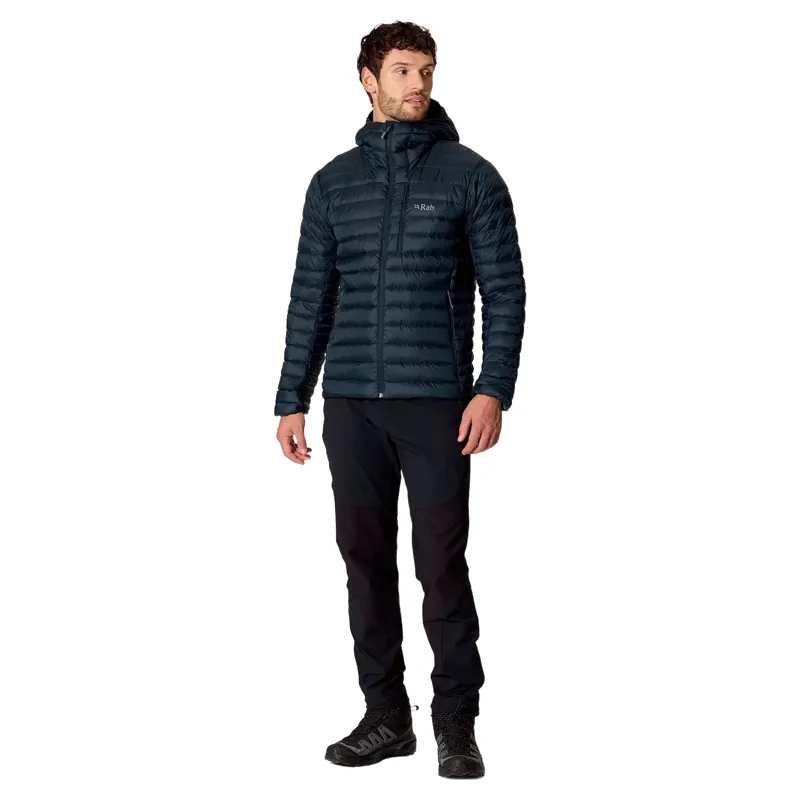 Rab Microlight Alpine Men's Down Jacket in Galaxy Blue-3
